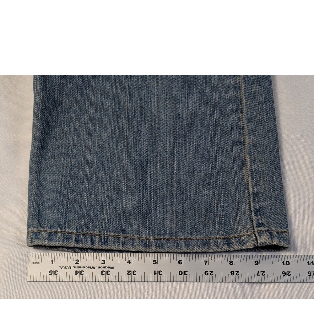 Levis 569 Loose Straight Jeans Mens 42x32 Light Wash Denim Blue 00569-0601 NWT - Picture 9 of 12